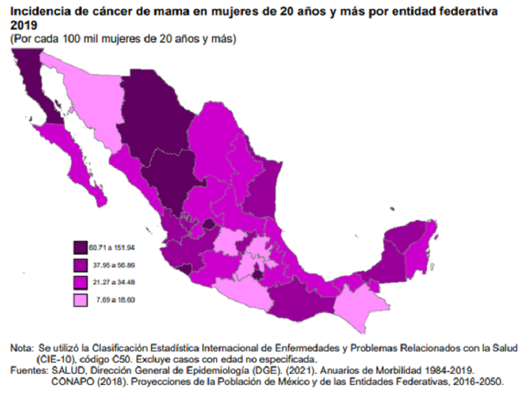 Te Latte Café - cáncer de mama